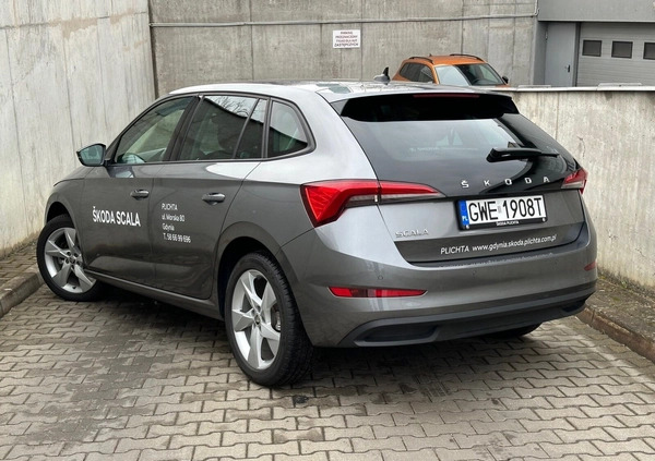 Skoda Scala cena 86990 przebieg: 9419, rok produkcji 2023 z Radzionków małe 172